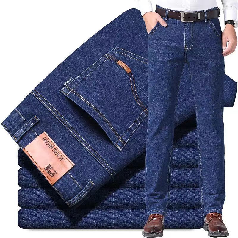 Levis Jeans 501 - ビジネスジーンズ男性ストレート多用途若者中年デニム安い作業現場電気溶接石工レンガ工パンツファッション
