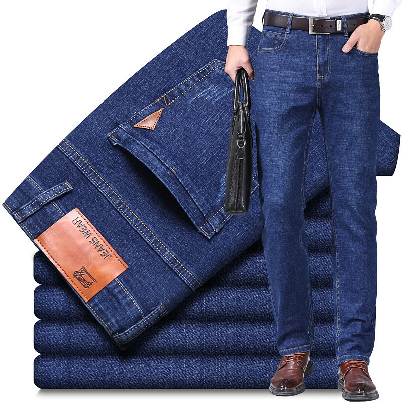 新しいメンズライト高級ストレッチスリムフィットパンツ快適なソ - Levis Jeans 501 のレビューと価格