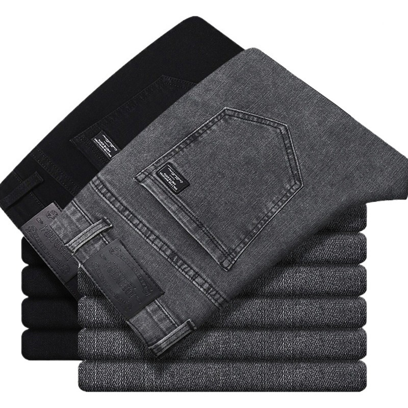 メンズ新作ストレッチストレートジーンズビジネス多用途トレンデ - Levis Jeans 501 のレビューと価格