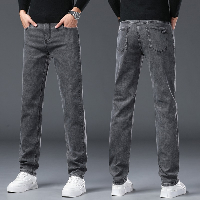 メンズ新作ストレッチストレートジーンズビジネス多用途トレンデ - Levis Jeans 501 のレビューと価格