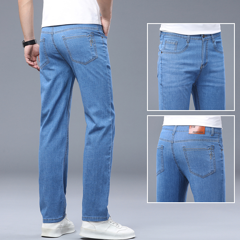 春秋メンズクラシックビジネスブランドジーンズオムマンソフトス - Levis Jeans 501 のレビューと価格